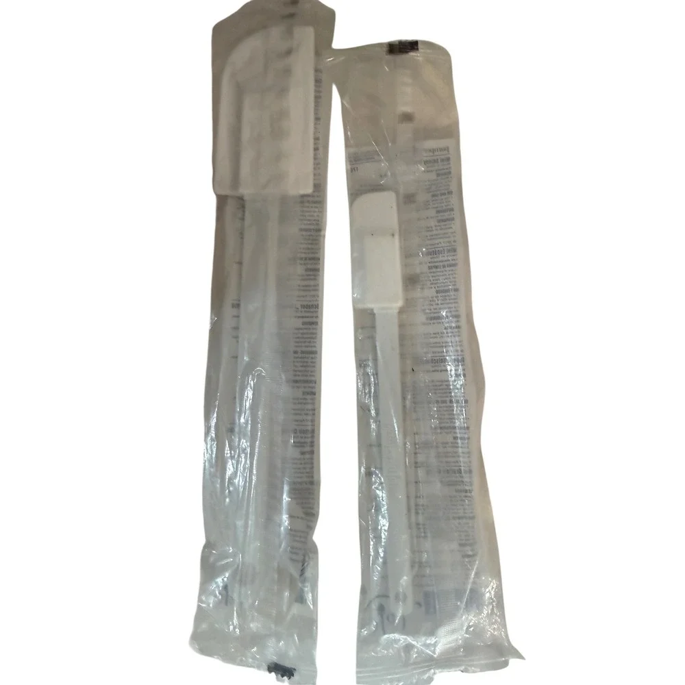 NEW lot of 2 Pampered Chef discontinued Classic Scraper 1650 Mini Skinny 1704